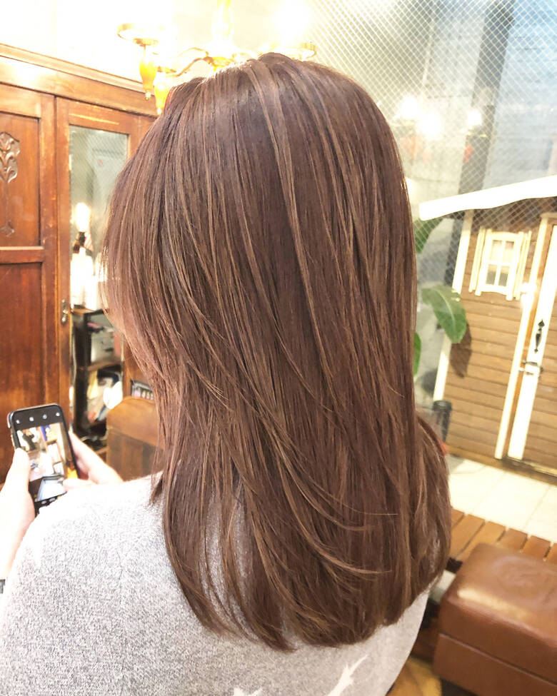 外国人風カラー メッシュ 大人可愛い ナチュラル Roco Spearz 斉藤潤一 Hair